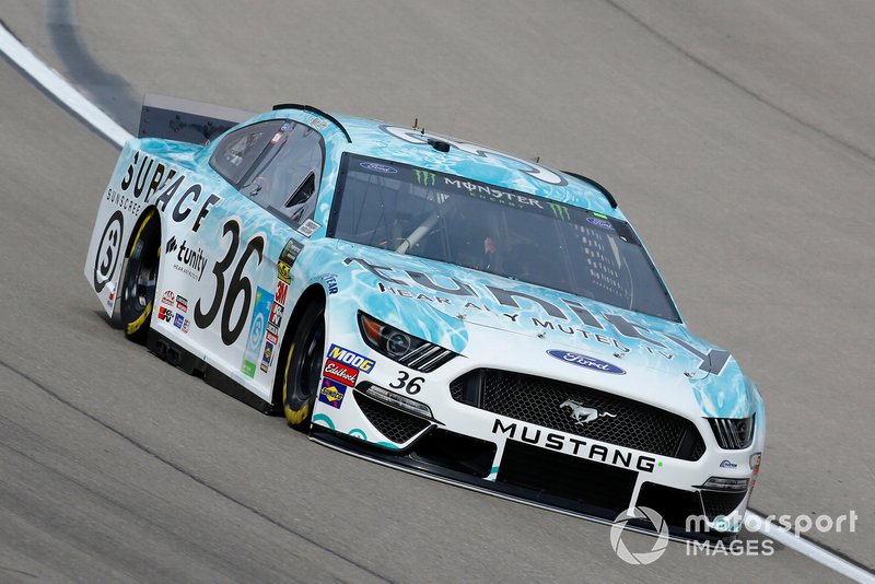 Matt Tifft, Front Row Motorsports, Ford Mustang Surface Sunscreen / Tunity