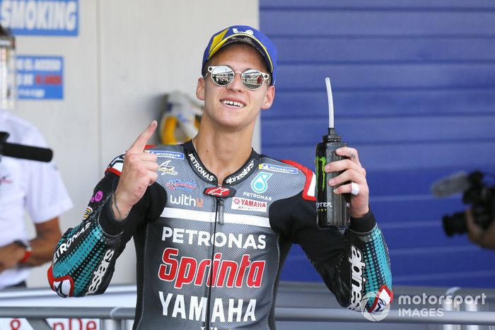 Ganador de la carrera Fabio Quartararo, Petronas Yamaha SRT