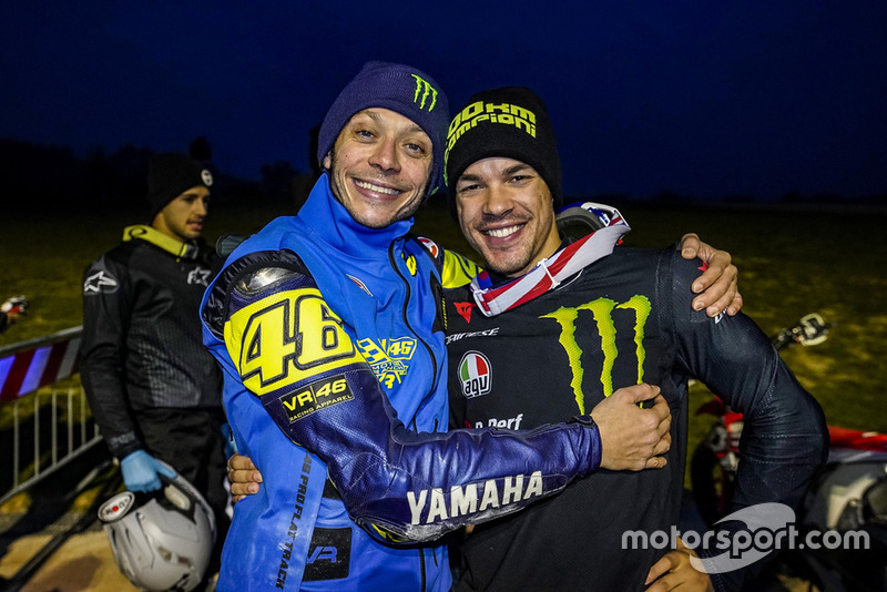 Valentino Rossi et Franco Morbidelli