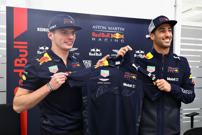 Даніель Ріккардо, Red Bull Racing, Макс Ферстаппен, Red Bull Racing