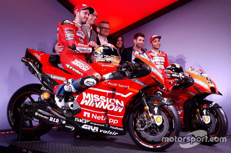 Andrea Dovizioso e Danilo Petrucci, Ducati Team