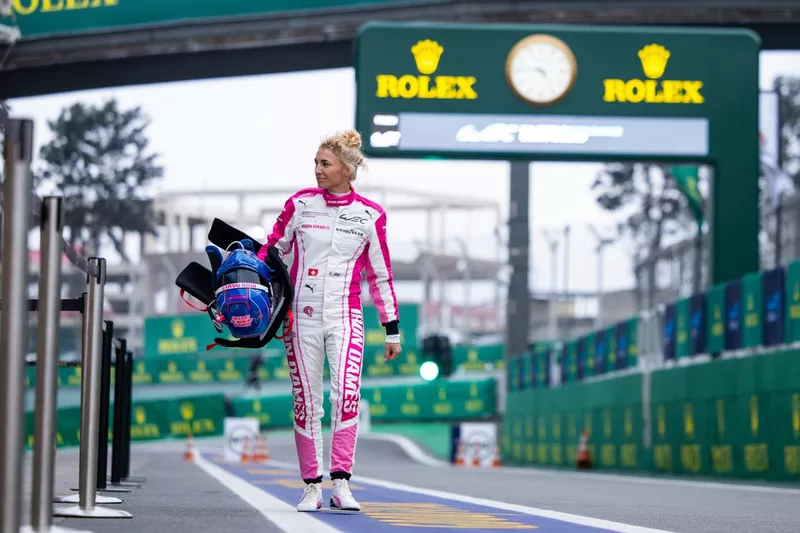 #85 Iron Dames Porsche 911 GT3 R LMGT3 : Rahel Frey