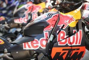 Detalle de la moto Red Bull KTM Factory Racing