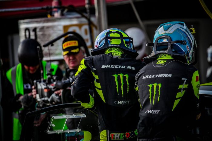 #46 Team WRT, Audi R8 LMS Evo II GT3: Nico Müller, Frédéric Vervisch, Valentino Rossi