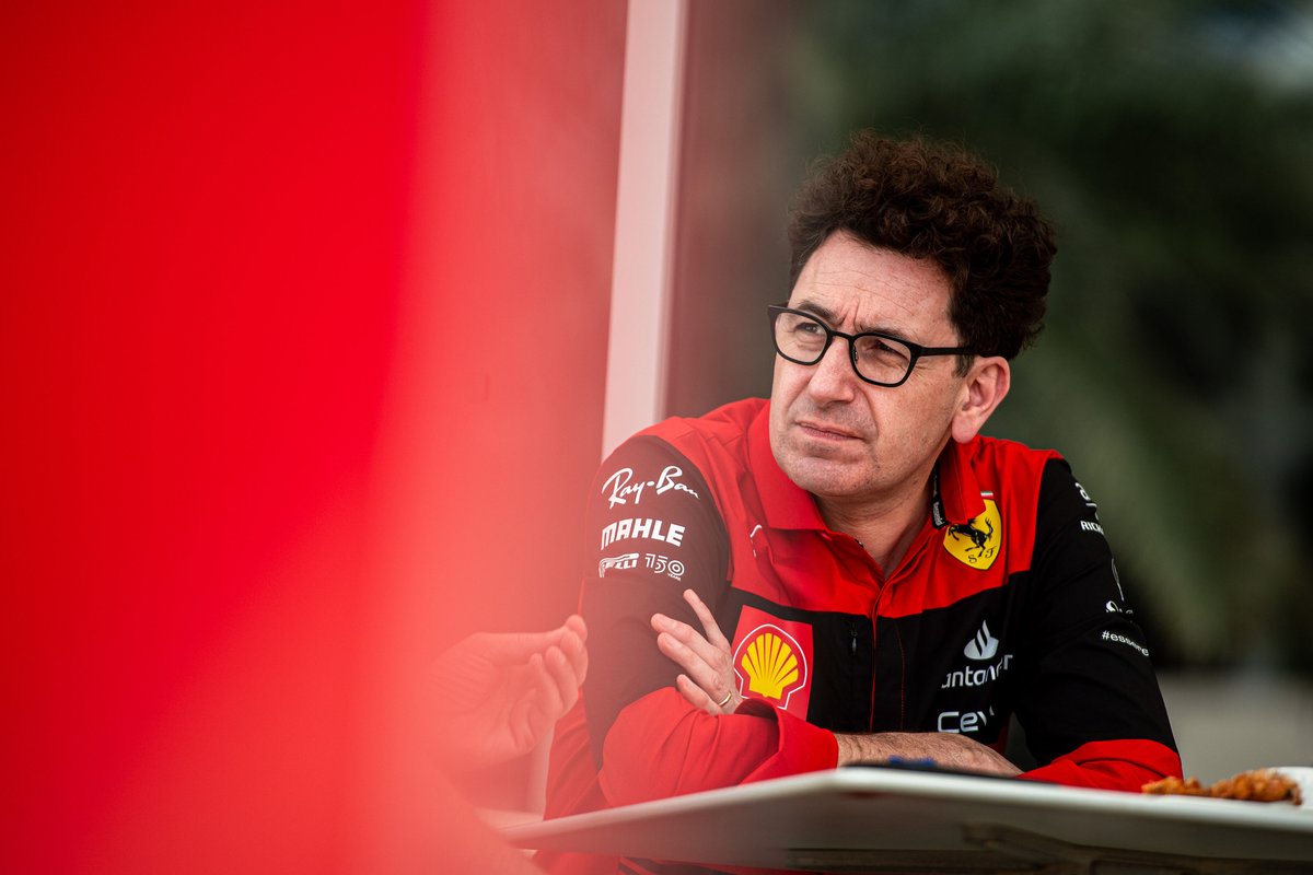 Mattia Binotto, Team Principal, Ferrari