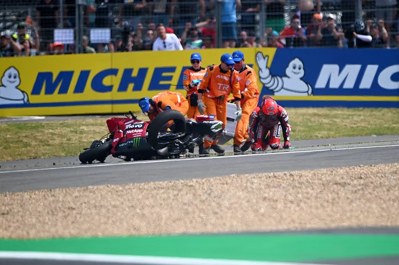 Marc Marquez, chute de l'équipe Ducati