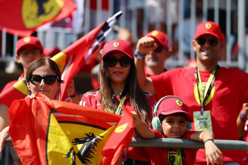 Les fans de Ferrari