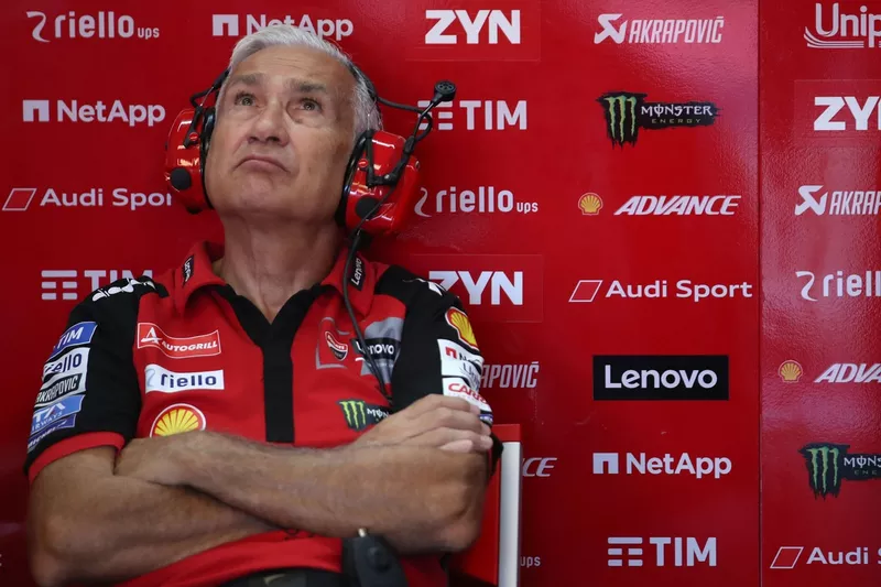 Davide Tardozzi, director del equipo Lenovo Ducati