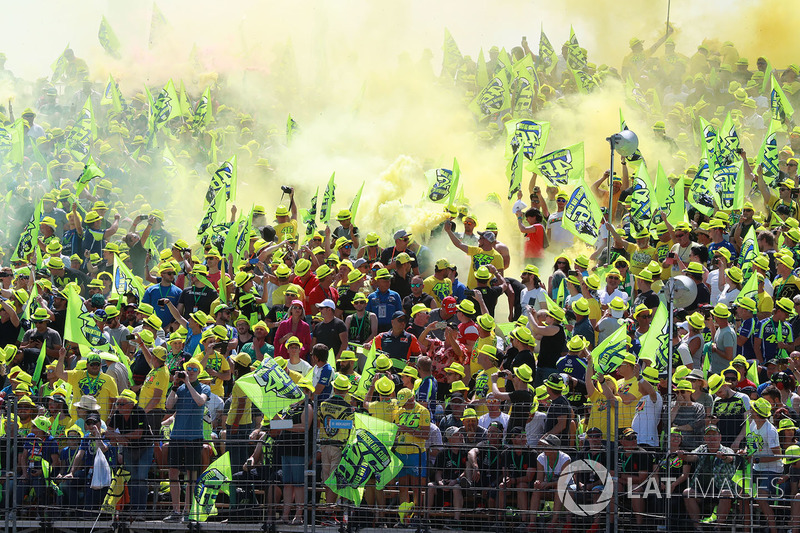 Fans von Valentino Rossi