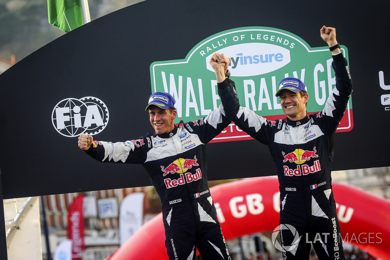 Campeones del mundo de WRC Sébastien Ogier, Julien Ingrassia, Ford Fiesta WRC, M-Sport