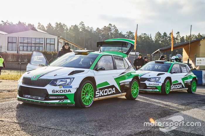 Pontus Tidemand, Jonas Andersson, Skoda Fabia R5, Skoda Motorsport