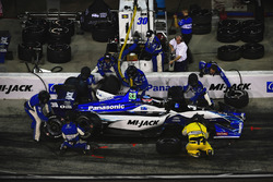 Takuma Sato, Rahal Letterman Lanigan Racing Honda pit stop