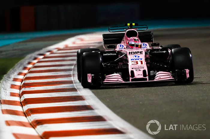 8e : Esteban Ocon (Force India)