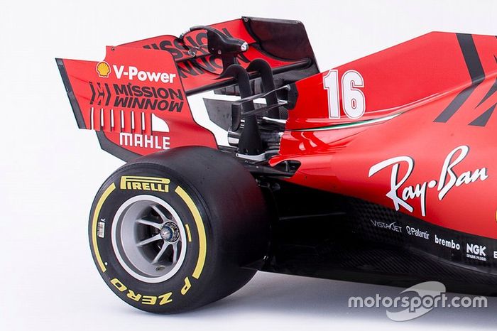 Ferrari SF1000 detalle parte trasera