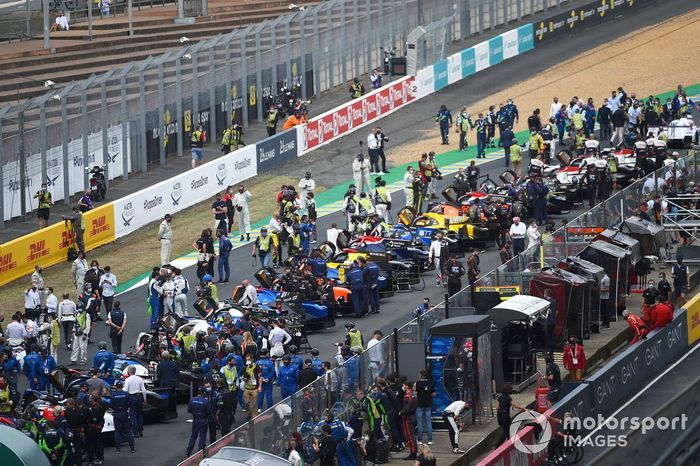 Actividades previas a la carrera