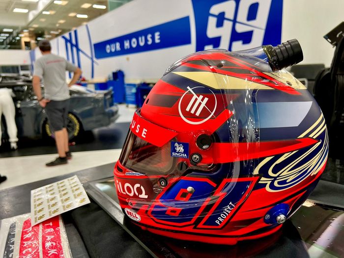 Casco de Kimi Raikkonen