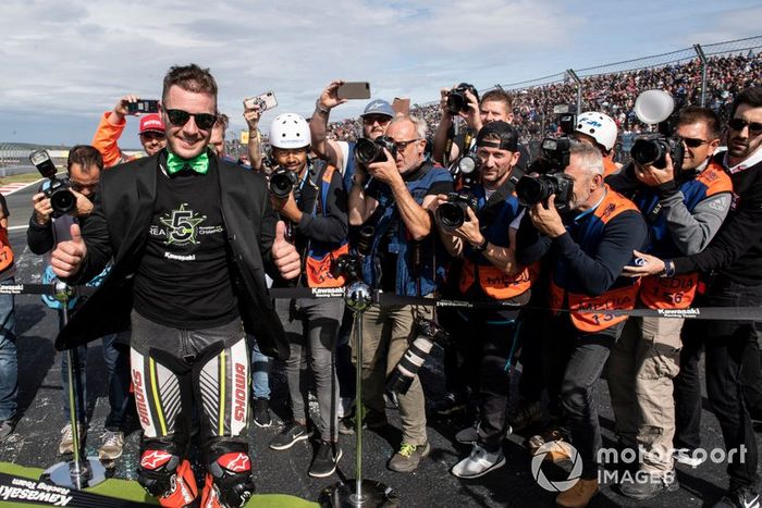Jonathan Rea, Kawasaki Racing Team celebra su quinto título mundial
