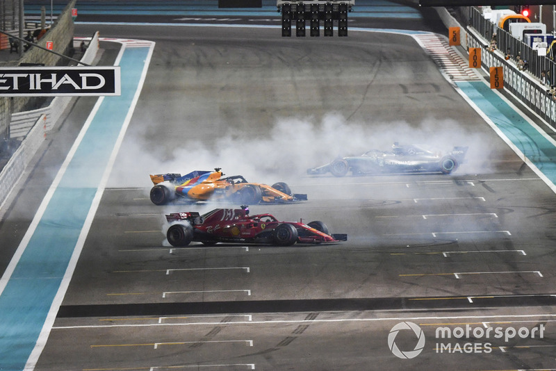Льюіс Хемілтон, Mercedes AMG F1 W09, Себастьян Феттель, Ferrari SF71H, Фернандо Алонсо, McLaren MCL33