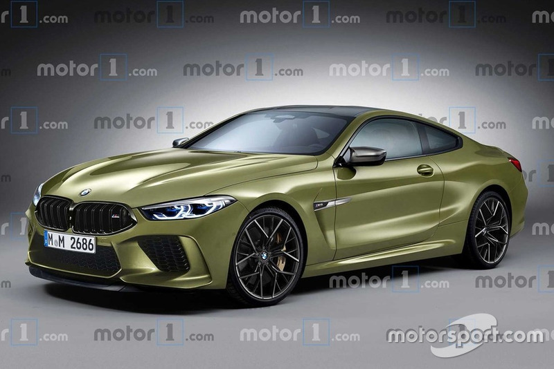 Рендер BMW M8 Coupe