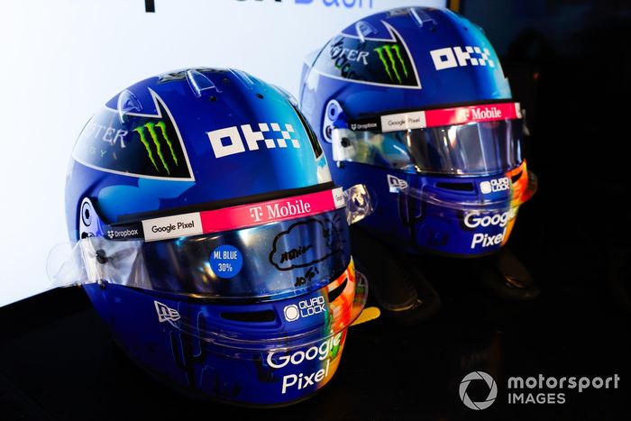 Cascos de Oscar Piastri, McLaren F1 Team