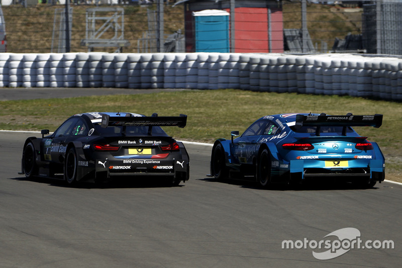 Bruno Spengler, BMW Team RBM, BMW M4 DTM, Gary Paffett, Mercedes-AMG Team HWA, Mercedes-AMG C63 DTM