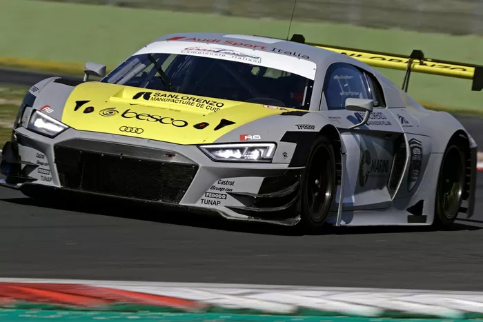 Mattia Drudi, Riccardo Agostini, Audi Sport Italia, Audi R8 LMS GT3 Evo