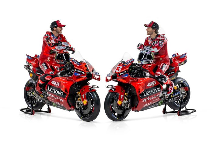 Francesco Bagnaia, Equipo Ducati, Enea Bastianini, Equipo Ducati