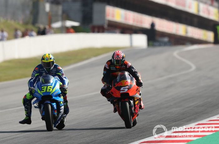 Joan Mir, Team Suzuki MotoGP, Johann Zarco, Red Bull KTM Factory Racing