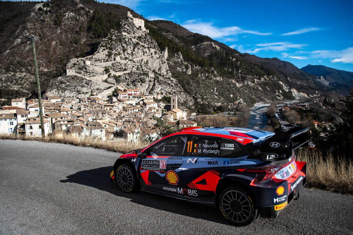 WRC Monte Carlo: Neuville edges Ogier in enthralling WRC head-to-head