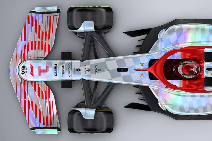 F1-model voor 2022