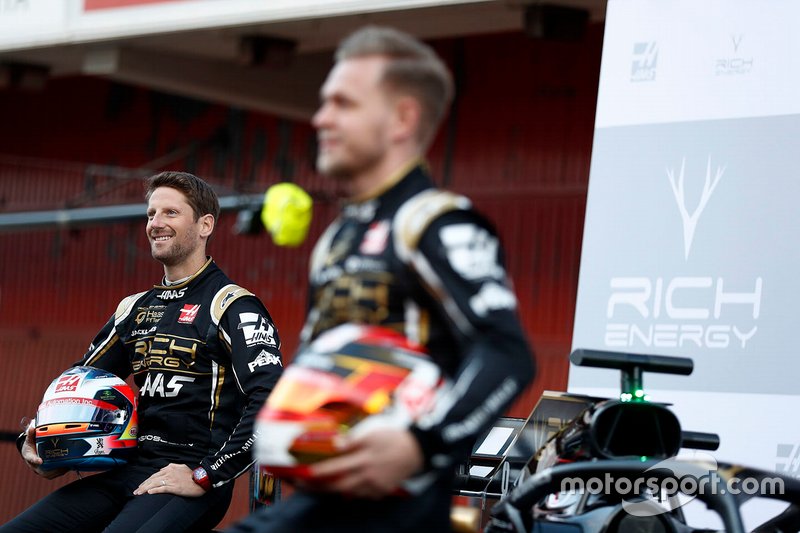 Кевін Магнуссен, Haas F1 Team, Ромен Грожан, Haas F1 Team