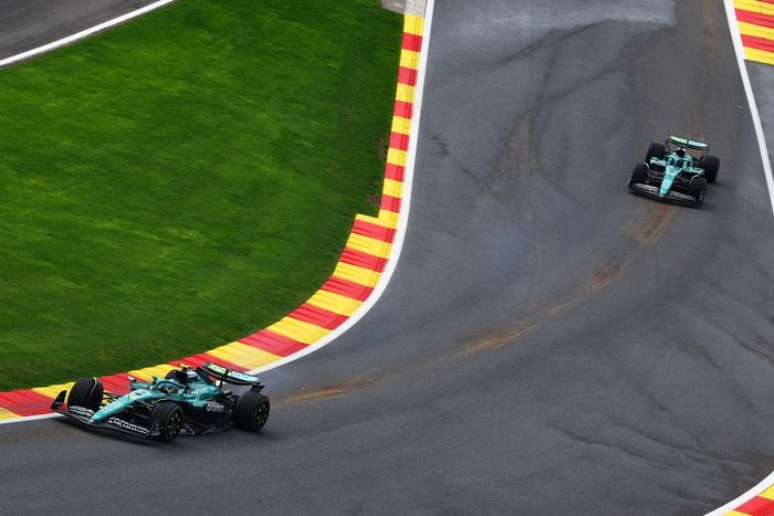 Lance Stroll, Aston Martin Racing, Fernando Alonso, Aston Martin Racing