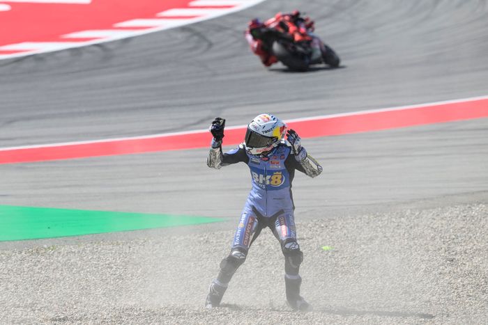 Алекс Маркес, гоночная авария Gresini
