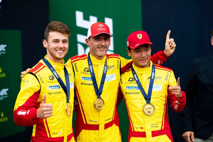#83 AF Corse Ferrari 499P: Robert Kubica, Yifei Ye, Philip Hanson