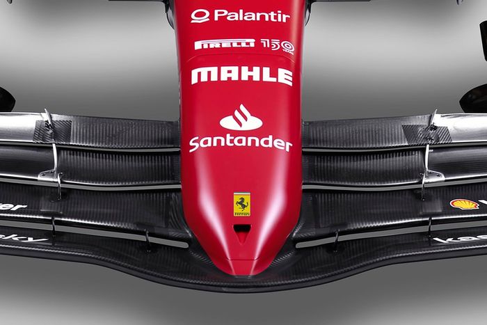 Detalle del Ferrari F1-75