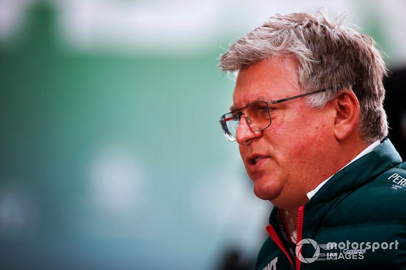 Otmar Szafnauer, director del equipo y consejero delegado de Aston Martin F1