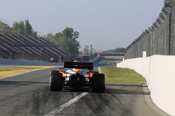 Prueba Patricio O'Ward, McLaren MCL35M