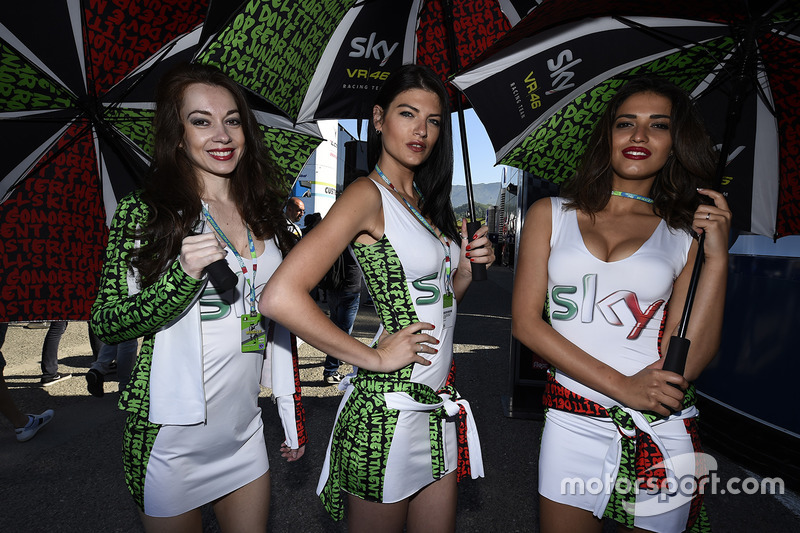Lovely grid girls