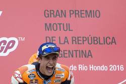 Подіум: переможець Марк Маркес, Repsol Honda Team