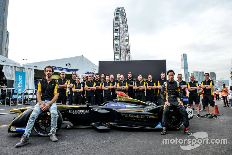 Jean-Éric Vergne, Techeetah; Ma Qing Hua, Techeetah