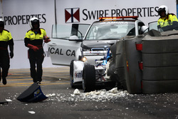 Crash, Robin Frijns, Amlin Andretti Formula E Team