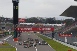 Start: Nico Rosberg, Mercedes AMG F1 W07 Hybrid