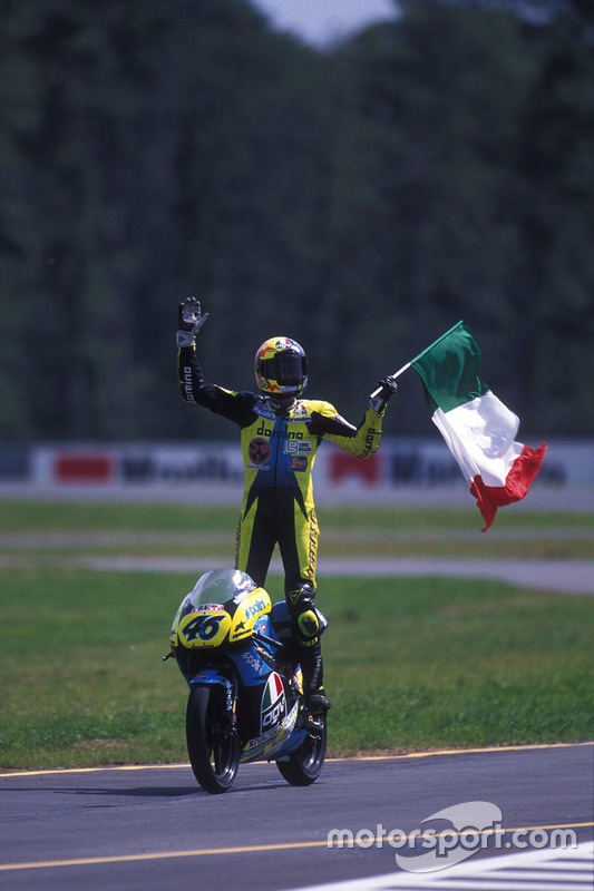 El ganador, Valentino Rossi