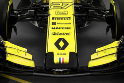 Renault F1 Team RS18, dettaglio anteriore