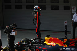Le vainqueur Daniel Ricciardo, Red Bull Racing