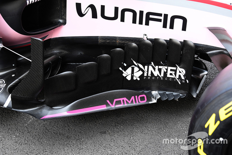 Force India VJM10: Windabweiser