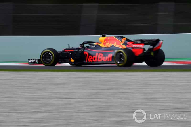 Max Verstappen, Red Bull Racing RB14 gira