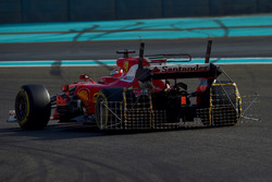 Kimi Raikkonen, Ferrari SF70H, con sensores