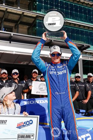 Polesitter Scott Dixon, Chip Ganassi Racing Honda