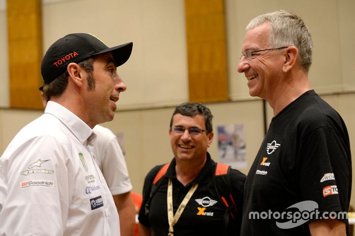 Nani Roma, Overdrive Racing, Sven Quandt, managing director X-Raid Team